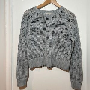 Banana Republic Gray Textured Women's Sweater size S